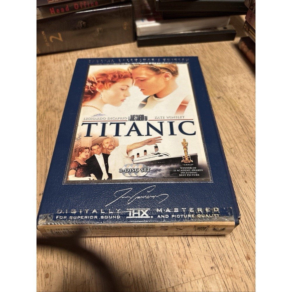Titanic Special Collector's Edition DVD Leonardo DiCaprio Kate Winslet PG-13 19…